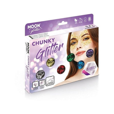 Moon Glitter Classic Chunky Assorted Costume Make Up_1