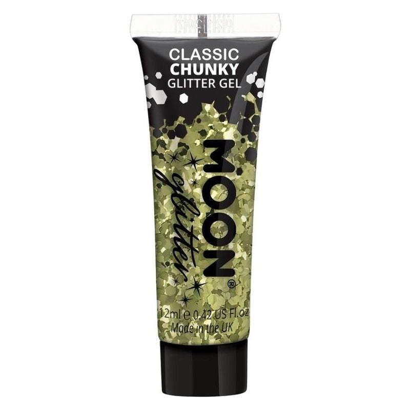 Moon Glitter Classic Chunky Gel Single 12ml Costume Make Up_3