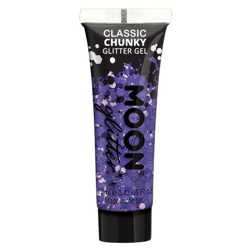 Moon Glitter Classic Chunky Gel Single 12ml Costume Make Up_5