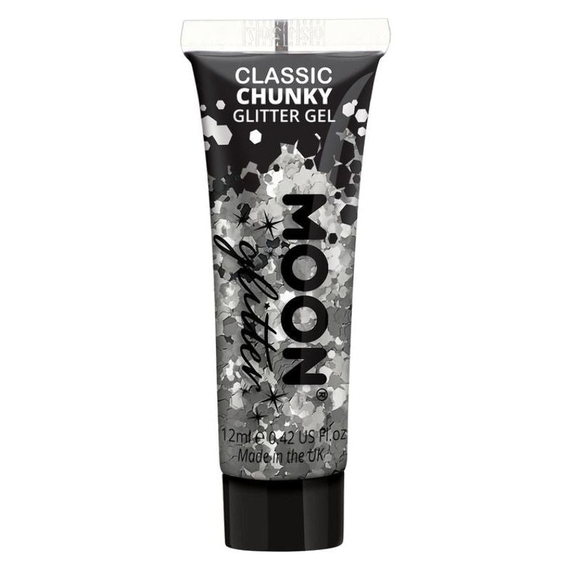 Size Chart Moon Glitter Classic Chunky Gel Single 12ml Costume Make Up