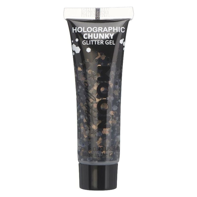 Moon Glitter Holographic Chunky Gel Single, 12ml Costume Make Up_1