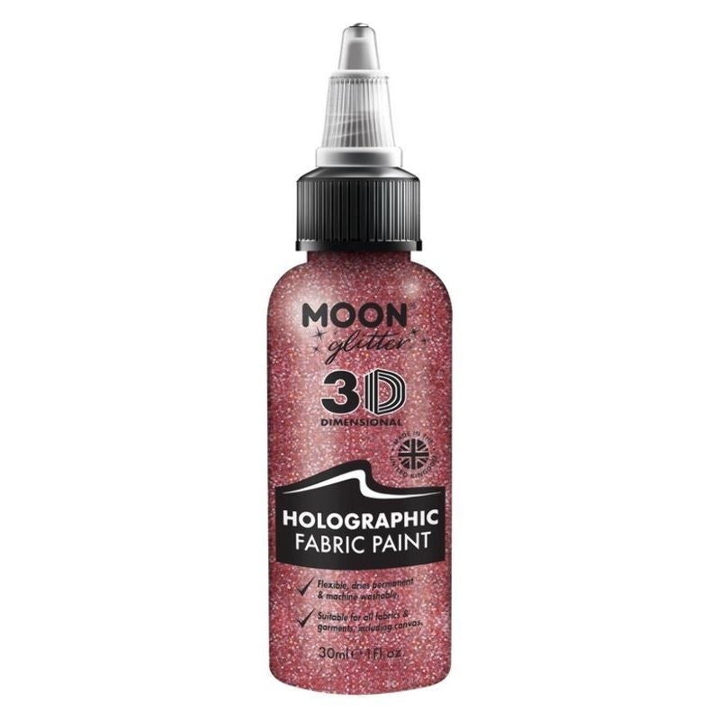 Moon Glitter Holographic Fabric Paint Single, 30ml Costume Make Up_5