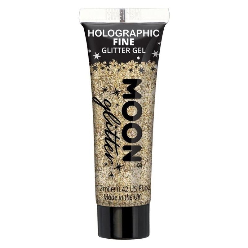 Moon Glitter Holographic Fine Gel Single, 12ml Costume Make Up_3