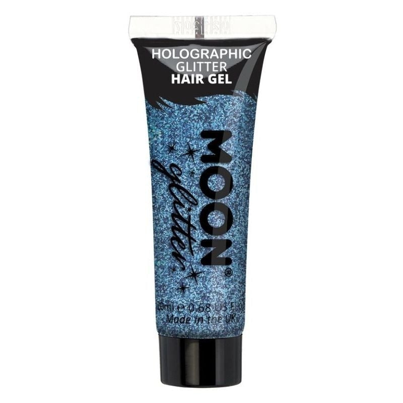 Moon Glitter Holographic Hair Gel Single, 20ml Costume Make Up_2