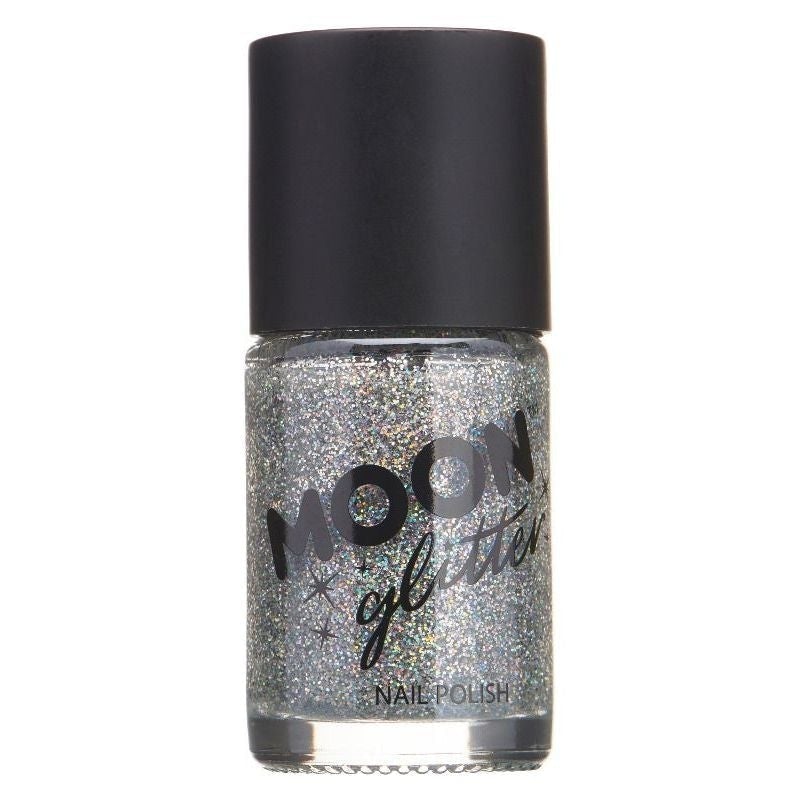 Size Chart Moon Glitter Holographic Nail Polish Single, 14ml Costume Make Up