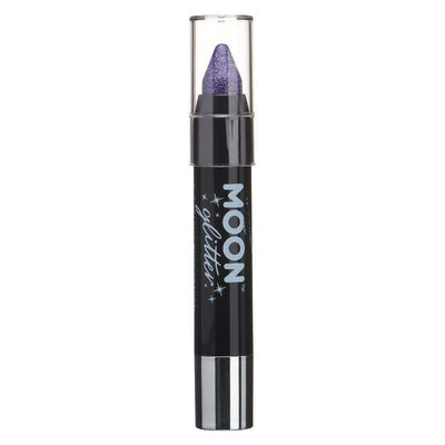 Moon Glitter Hologrpahic Body Crayons Purple Costume Make Up_1