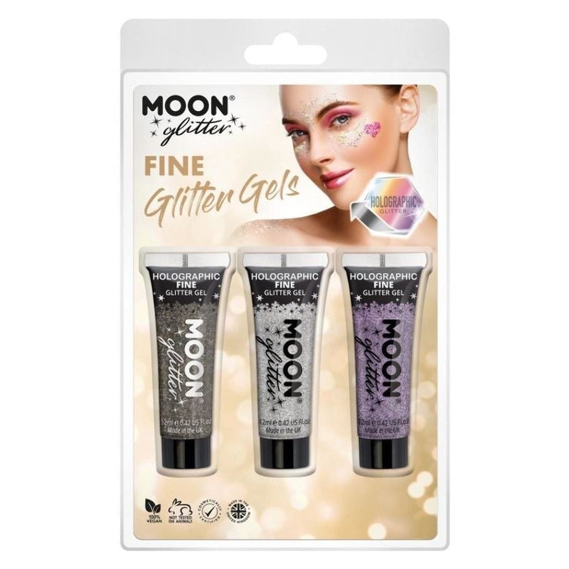 Moon Glitter Hologrpahic Fine Gel Costume Make Up_1