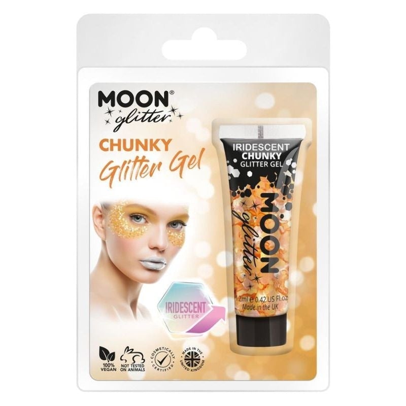 Moon Glitter Iridescent Chunky Gel Clamshell, 3g Costume Make Up_4