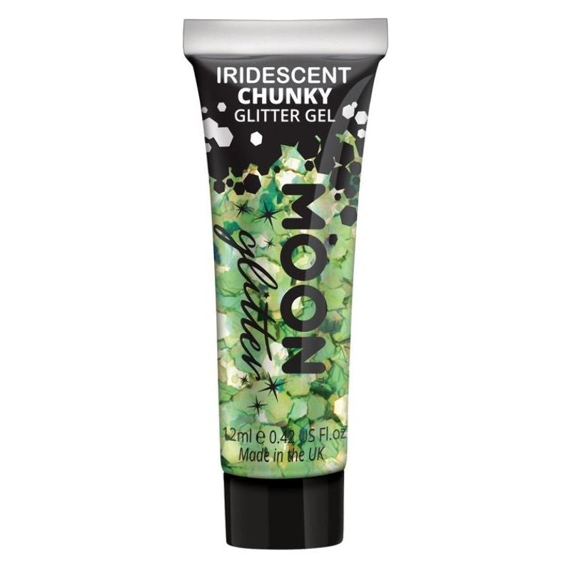 Moon Glitter Iridescent Chunky Gel Single, 3g Costume Make Up_3