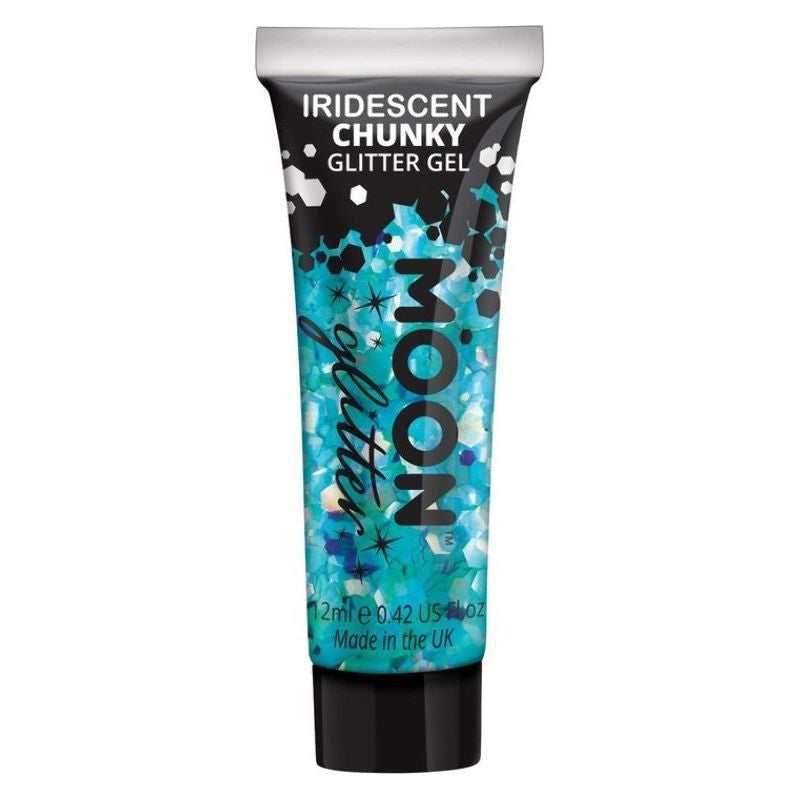 Moon Glitter Iridescent Chunky Gel Single, 3g Costume Make Up_1