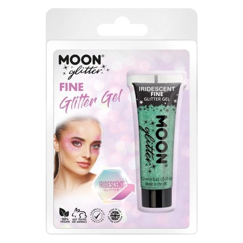 Moon Glitter Iridescent Gel Clamshell, 12ml Costume Make Up_3