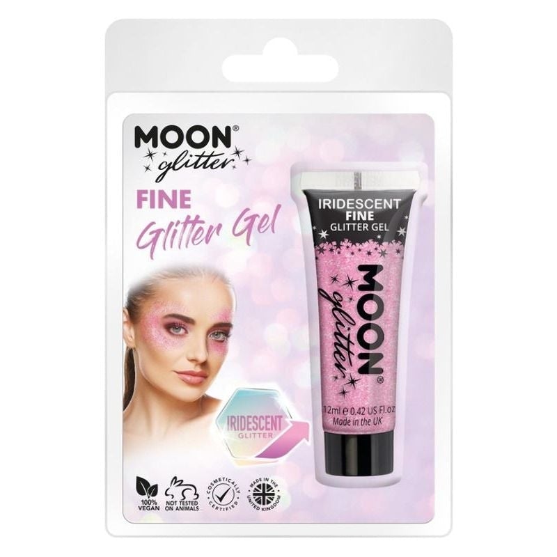 Moon Glitter Iridescent Gel Clamshell, 12ml Costume Make Up_5