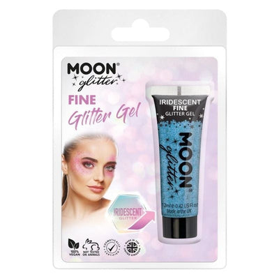 Moon Glitter Iridescent Gel Clamshell, 12ml Costume Make Up_1