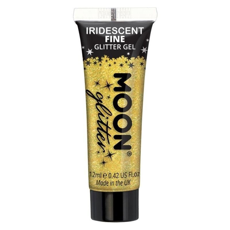 Size Chart Moon Glitter Iridescent Gel Single, 12ml Costume Make Up