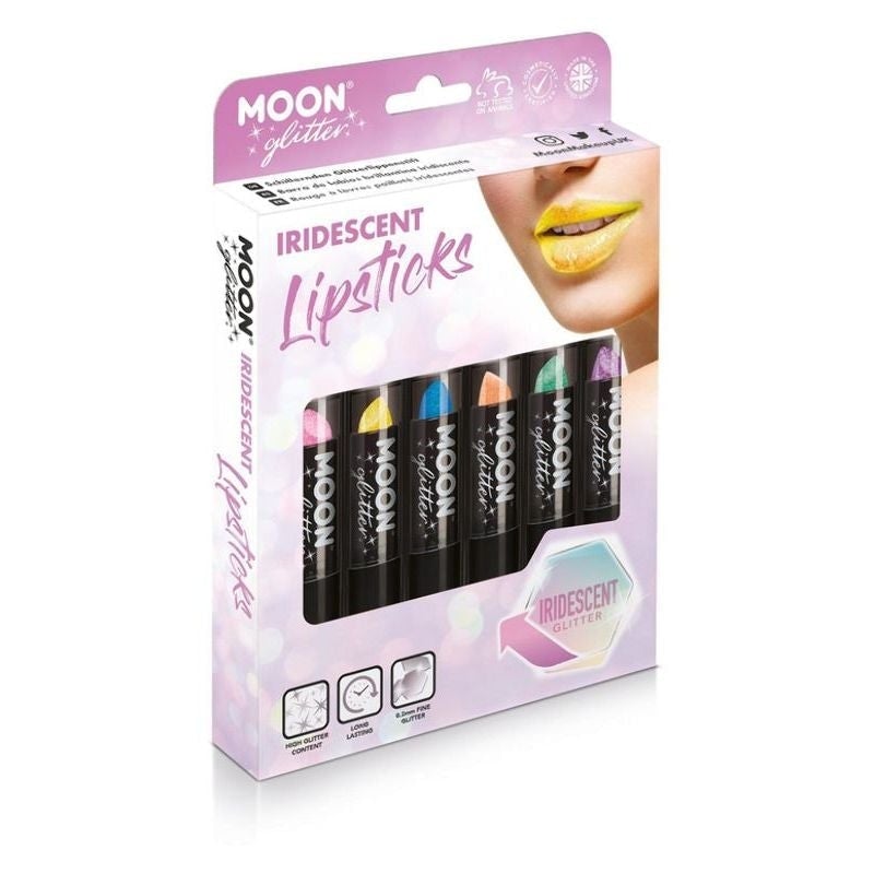 Moon Glitter Iridescent Lipstick Assorted Costume Make Up_1