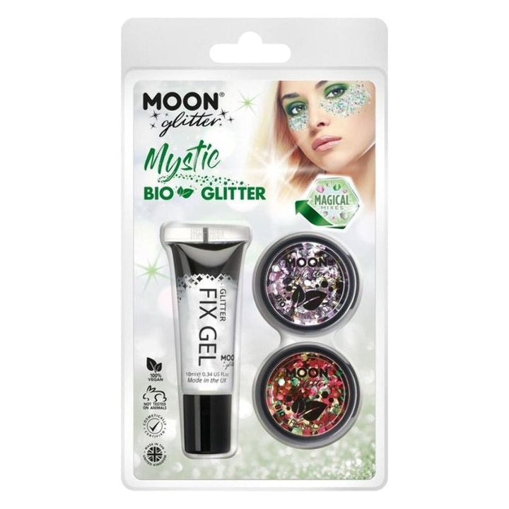Moon Glitter Bio Chunky Clamshell, 3g Costume Make Up Moon Glitter Bio Chunky Clamshell, 3g Costume Make Up