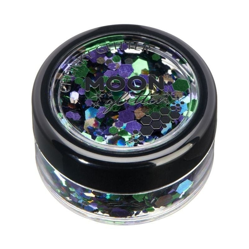 Moon Glitter Mystic Chunky Mixed Colours Single, 3g Costume Make Up_5