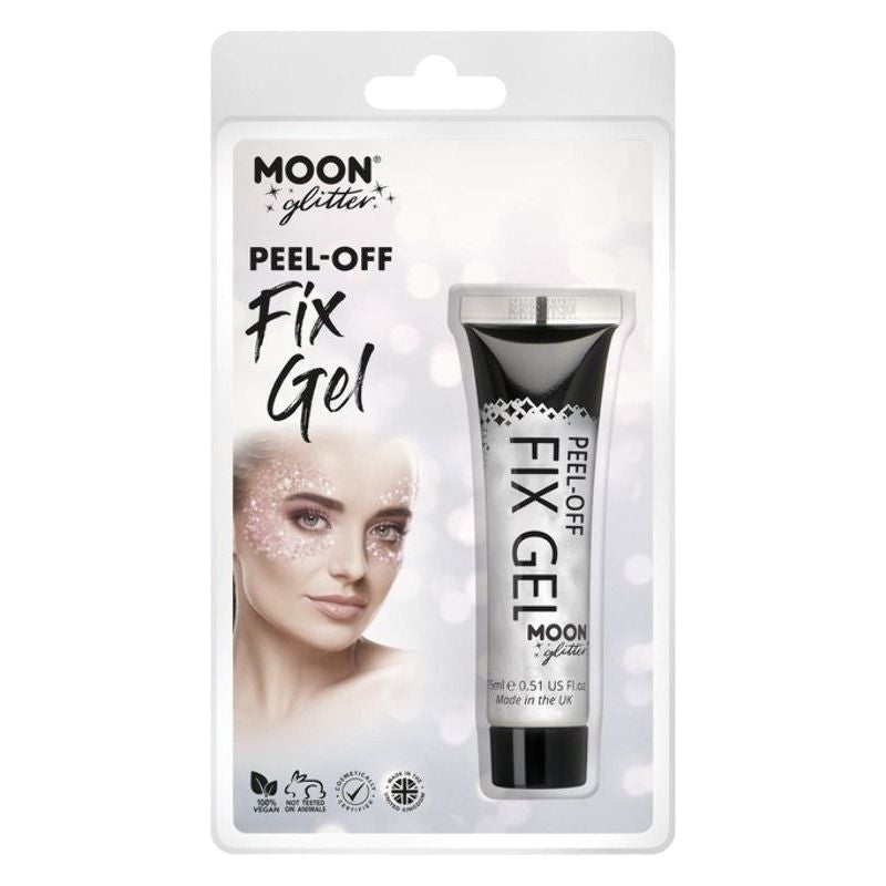 Moon Glitter Peeloff Fix Gel Clear G09644 Costume Make Up_1