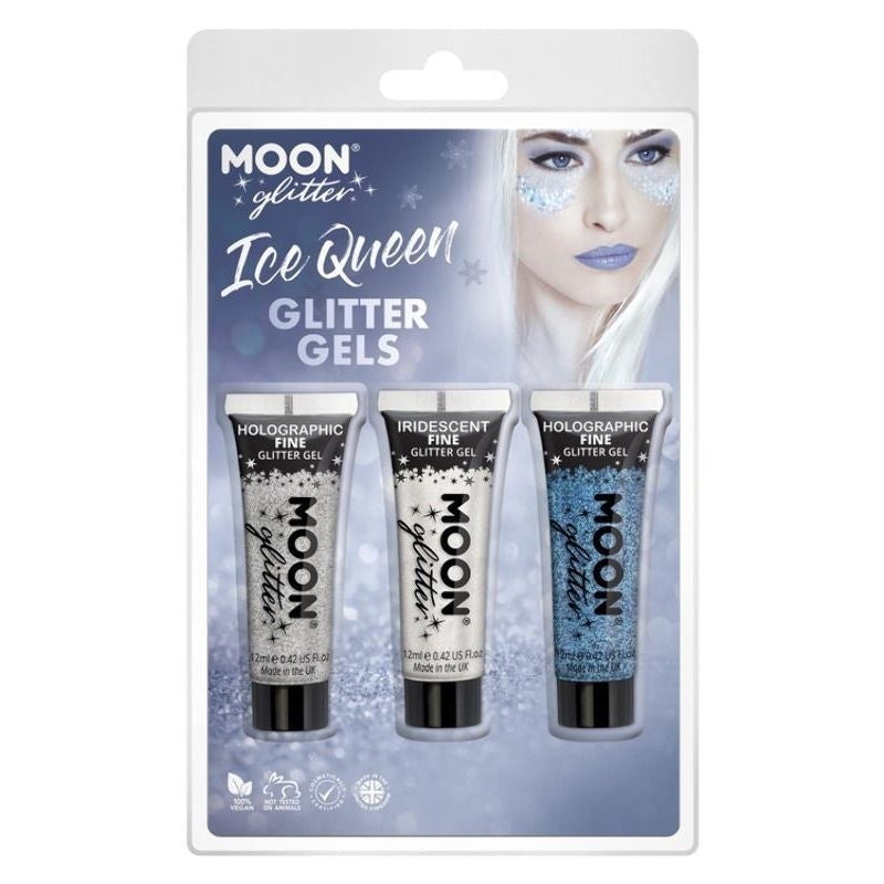 Moon Glitter Themed Clamshells White G32581 Costume Make Up_1