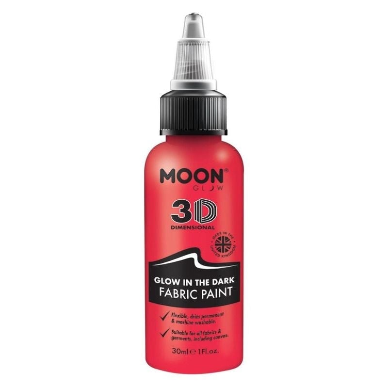 Moon Glow In The Dark Fabric Paint 30ml Single Costume Make Up_6