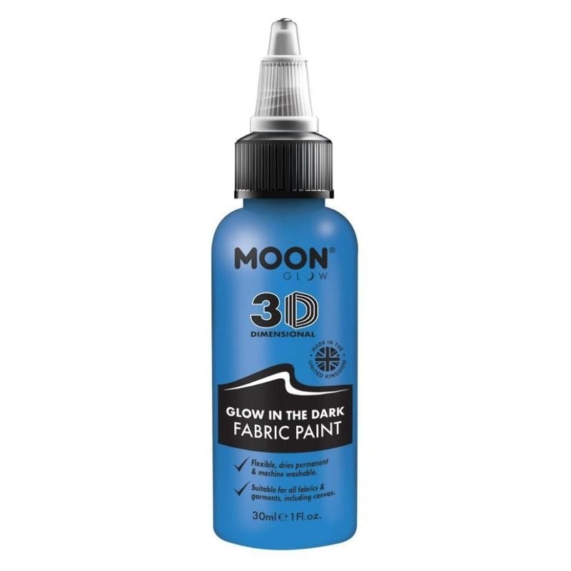 Moon Glow In The Dark Fabric Paint 30ml Single Costume Make Up_1