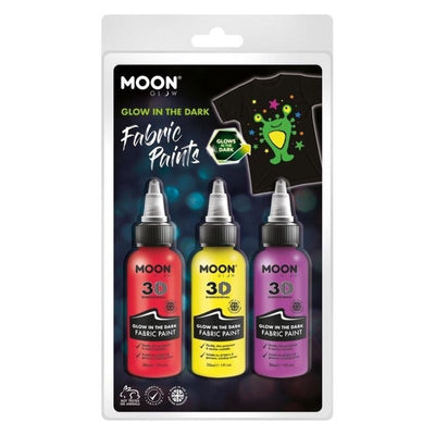 Moon Glow In The Dark Fabric Paint M42603 Costume Make Up_1