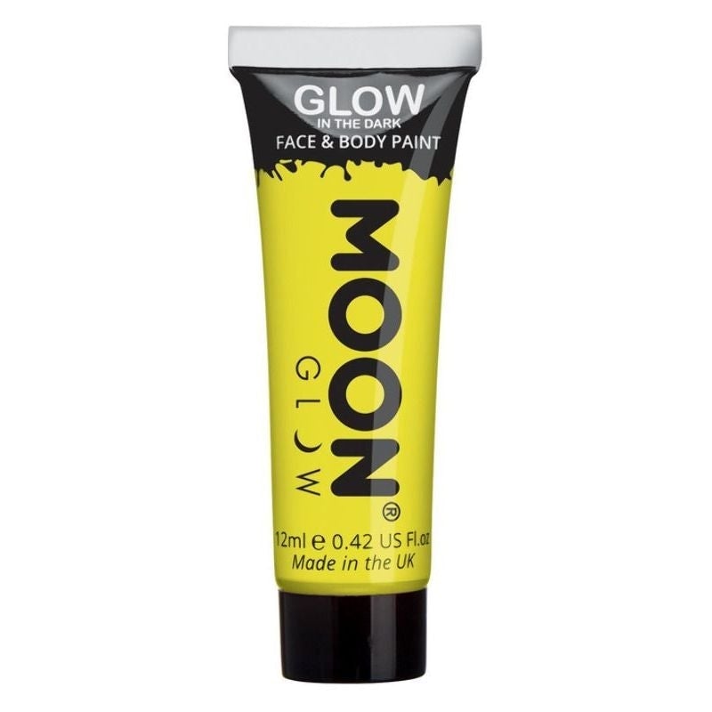 Size Chart Moon Glow In The Dark Face Paint 12ml Single Costume Make Up