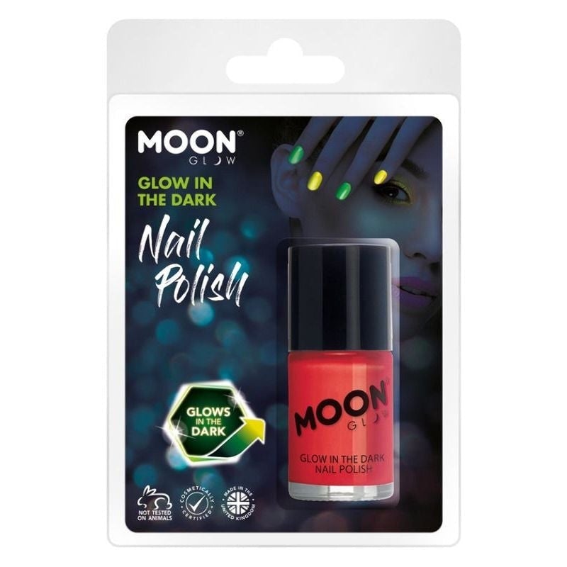 Moon Glow In The Dark Nail Polish 14ml Clamshell Costume Make Up_6