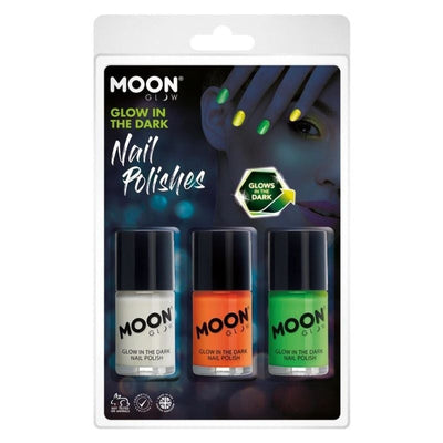 Moon Glow In The Dark Nail Polish M42085 Costume Make Up_1