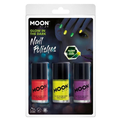 Moon Glow In The Dark Nail Polish M42108 Costume Make Up_1