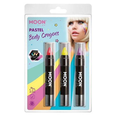 Moon Glow Intense Neon UV Body Crayons M34707 Costume Make Up_1