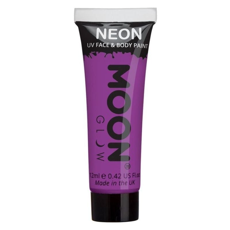 Moon Glow Intense Neon UV Face Paint Single, 12ml Costume Make Up_5