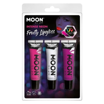 Moon Glow Intense Neon UV Fruity Lipgloss M37104 Costume Make Up_1