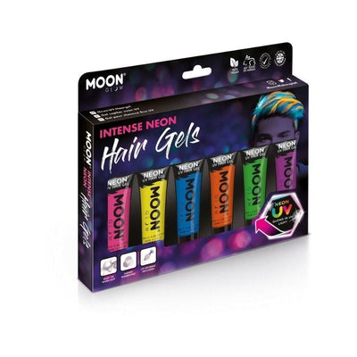 Moon Glow Intense Neon UV Hair Gel Assorted Costume Make Up_1