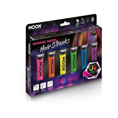 Moon Glow Intense Neon UV Hair Streaks Assorted Costume Make Up_1