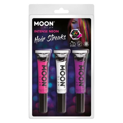 Moon Glow Intense Neon UV Hair Streaks M36602 Costume Make Up_1