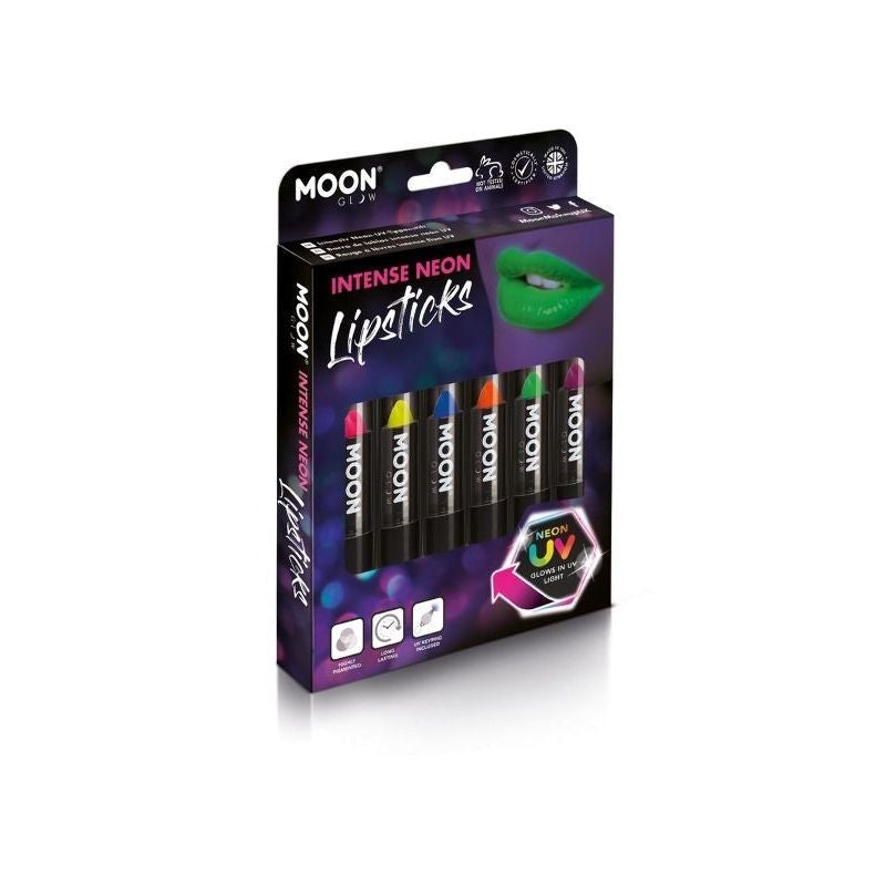 Moon Glow Intense Neon UV Lipstick Assorted Costume Make Up_1