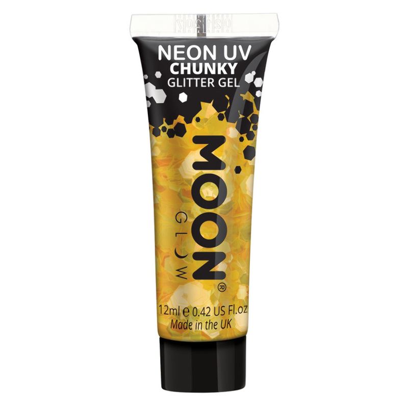 Moon Glow - Neon UV Chunky Glitter Gel M27563 Costume Make Up_1