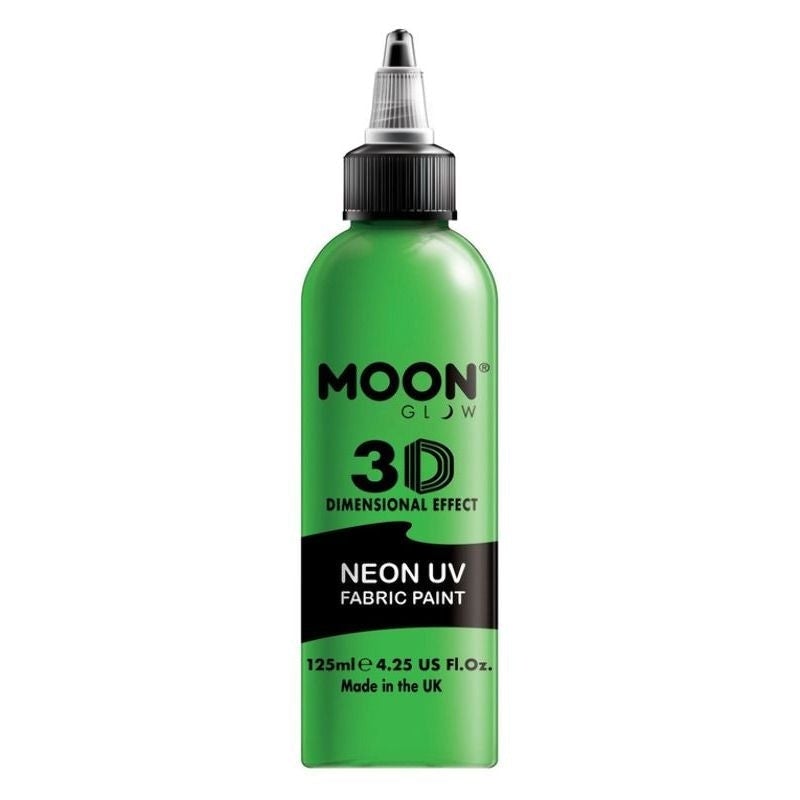 Moon Glow Neon UV Intense Adult Fabric Paint 125ml Single Costume Make Up_2