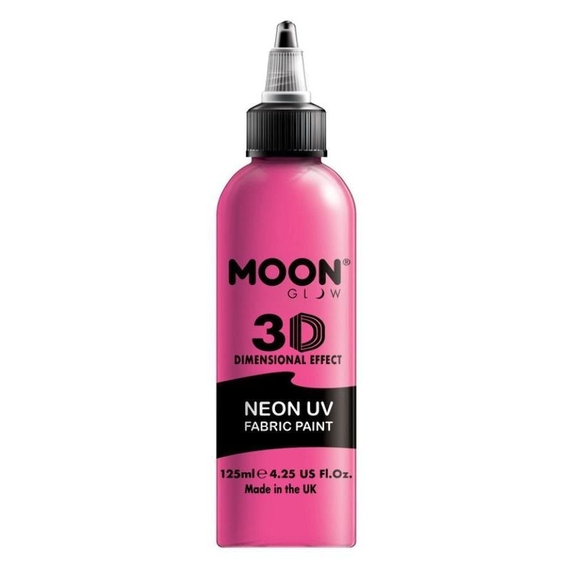 Moon Glow Neon UV Intense Adult Fabric Paint 125ml Single Costume Make Up_4