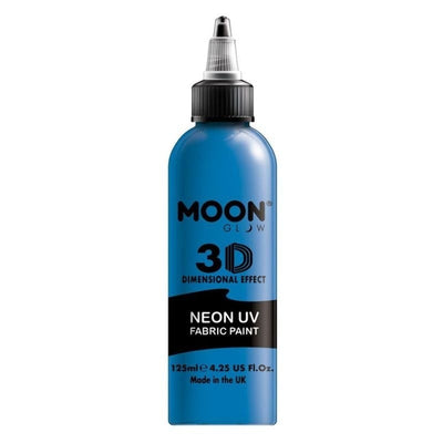 Moon Glow Neon UV Intense Adult Fabric Paint 125ml Single Costume Make Up_1