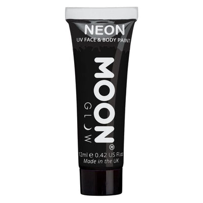 Moon Glow Pastel Neon UV Face Paint Single, 12ml Costume Make Up_1