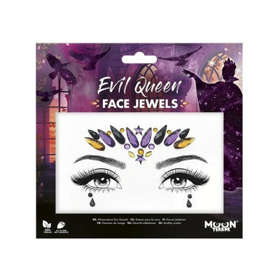 Moon Terror Face Jewels Evil Queen Costume Make Up_1