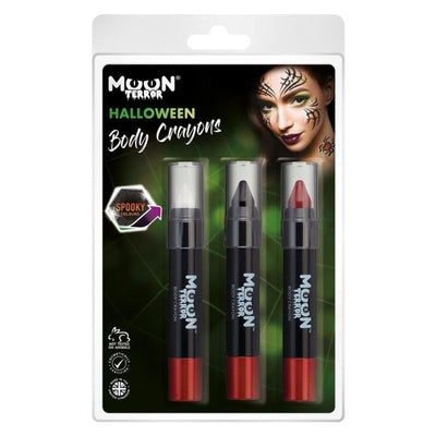 Moon Terror Halloween Body Crayons T03673 Costume Make Up_1