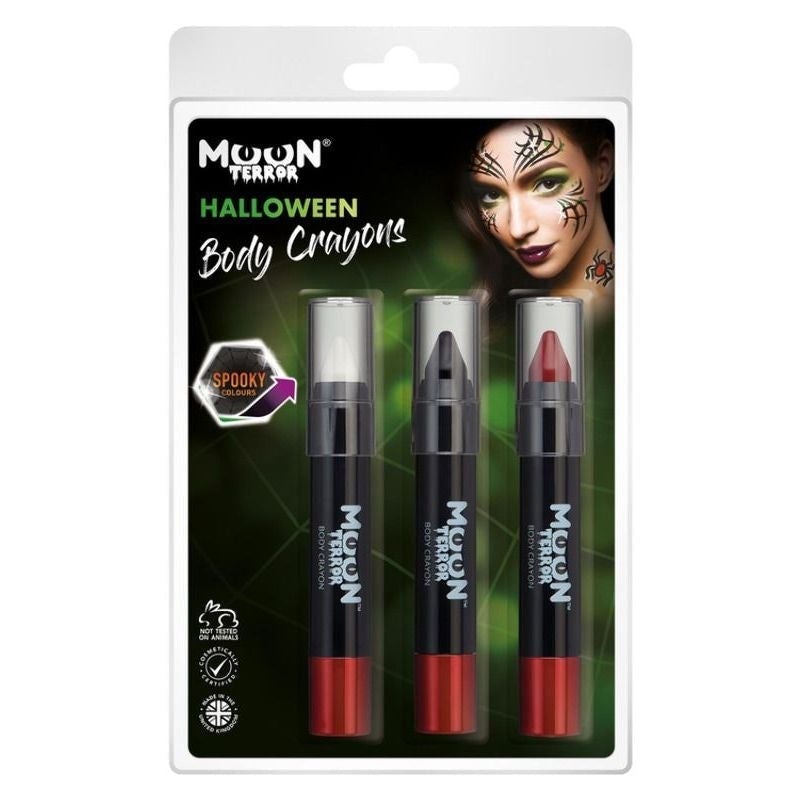 Moon Terror Halloween Body Crayons T03673 Costume Make Up_1