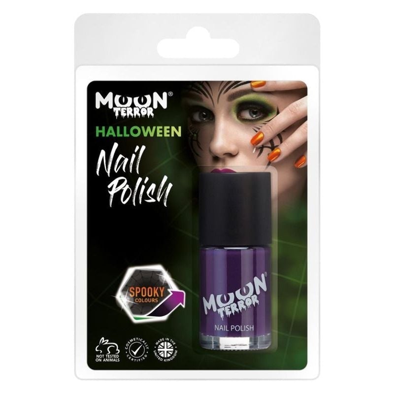 Moon Terror Halloween Nail Polish Clamshell 14ml Costume Make Up_4