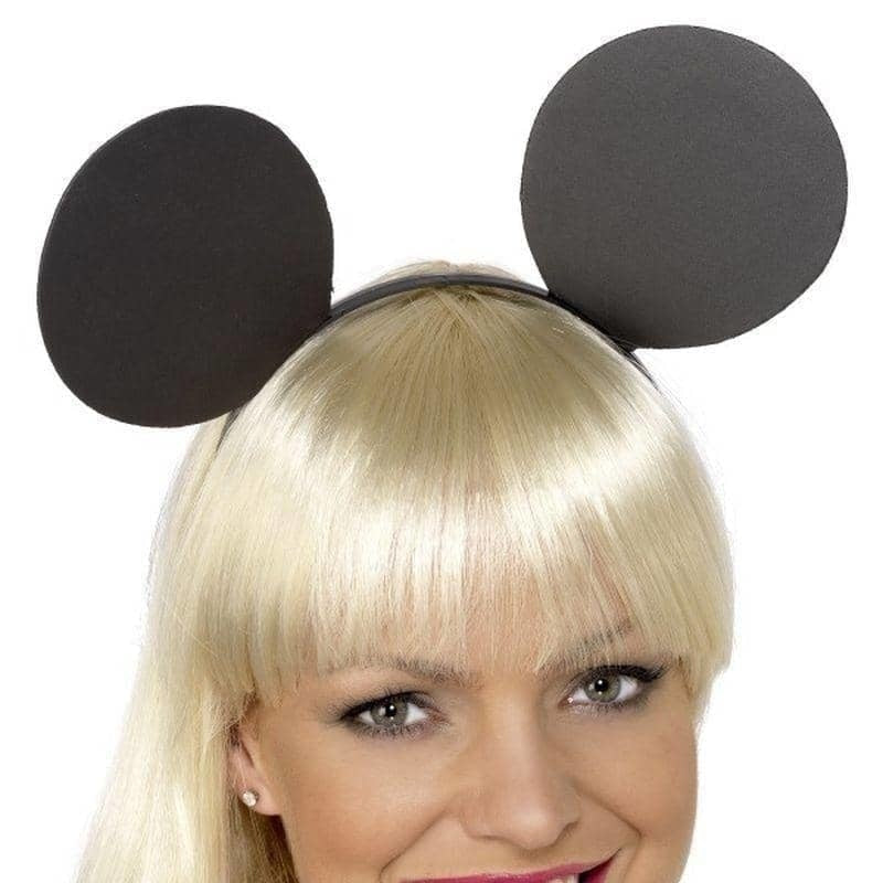 Mouse Ears On Headband Adult Black_1