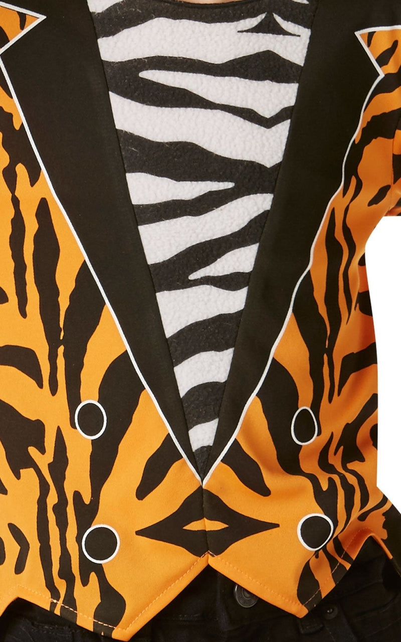 Mr Tiger Costume for Kids Jacket Mask_4