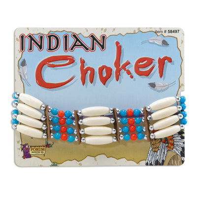 Native American Inspired Indian Choker Costume Accessory_1