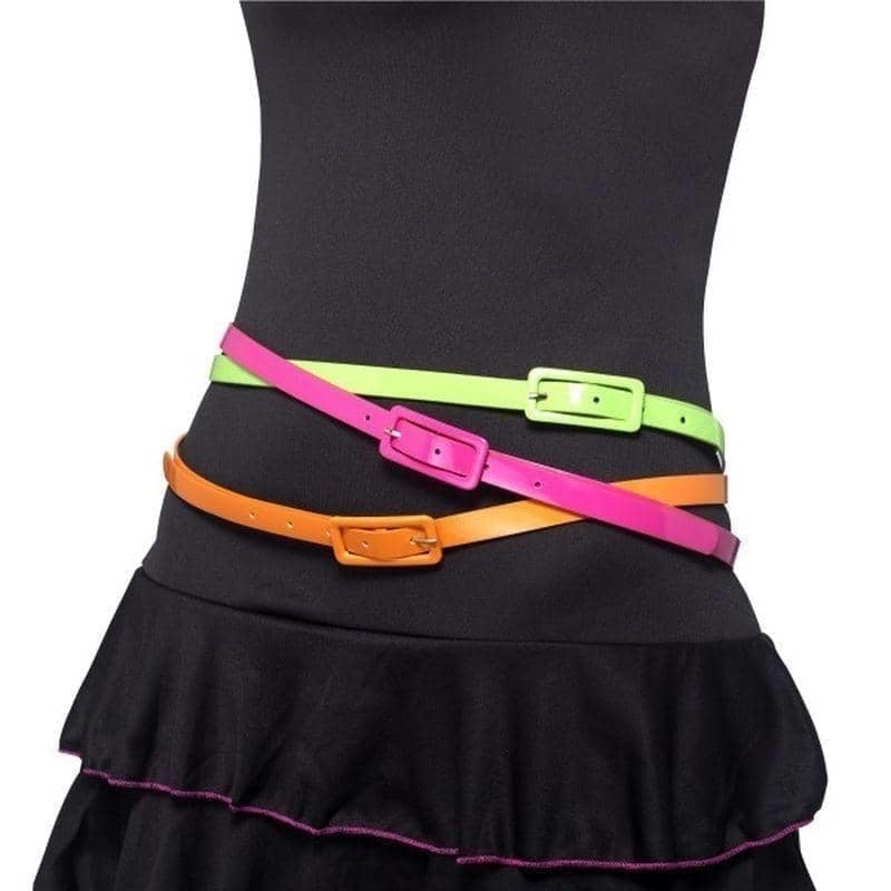 Neon Belts Adult Multi Colour_1